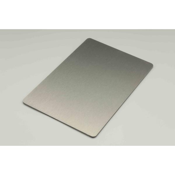 House Cladding 3mm Brushed Aluminum Composite Panel Stainless Steel Custom
