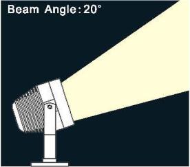 12V Outdoor LED Garden Light Aluminum 9W IP67 Waterproof RGB Garden Spot Lights