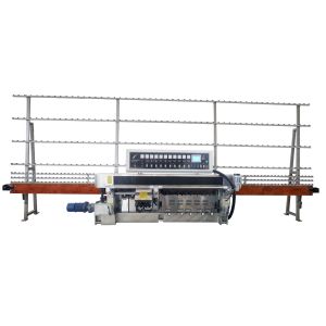 China Straight-Line Bevel Edging Glass Multi-Edging Polishing Machine with Vertical Design on sale
