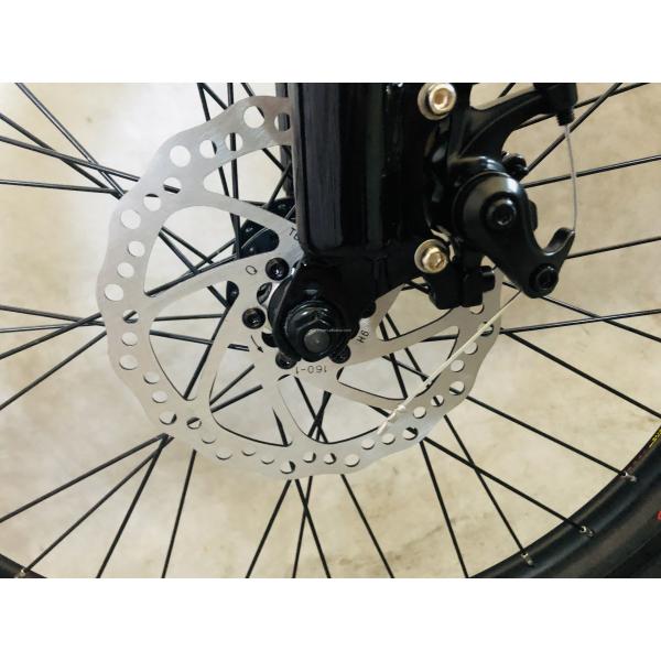 USA Men's 24" 3.0 Fat Tire Aluminum Frame Beach Cruiser Bike with Disc Brake