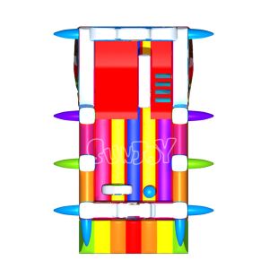 Bullfighting Combo Inflatable Play Park With Obstacle Course