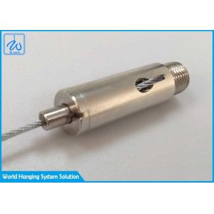 China LED Aluminum Channel Wire Gripper Suspension Kit With Mounting Clips on sale