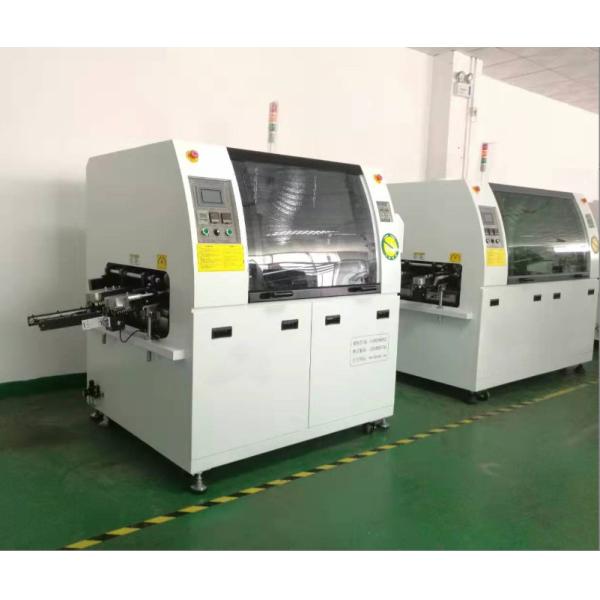 Buy High Capacity 120KG Mini SMT Wave Soldering Machine for Automatic Dip Soldering L2100*1050×H1450mm Max PCB width 200mm at wholesale prices