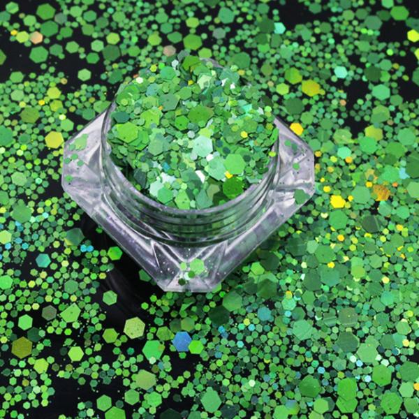 Create a Winter Wonderland with Our Christmas Snow Shaped Glitter in Bulk Bulk Materials Mix Shape Glitter Powder