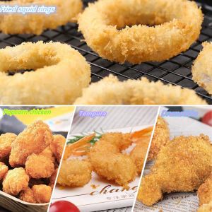 White Panko Bread Crumbs 4 - 6mm Needle Shape For Fried Foods