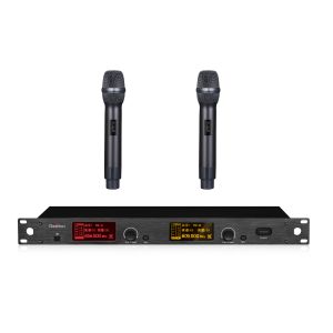 Wireless Module Design UHF Lavalier Microphone Rechargeable PLL Synthesized