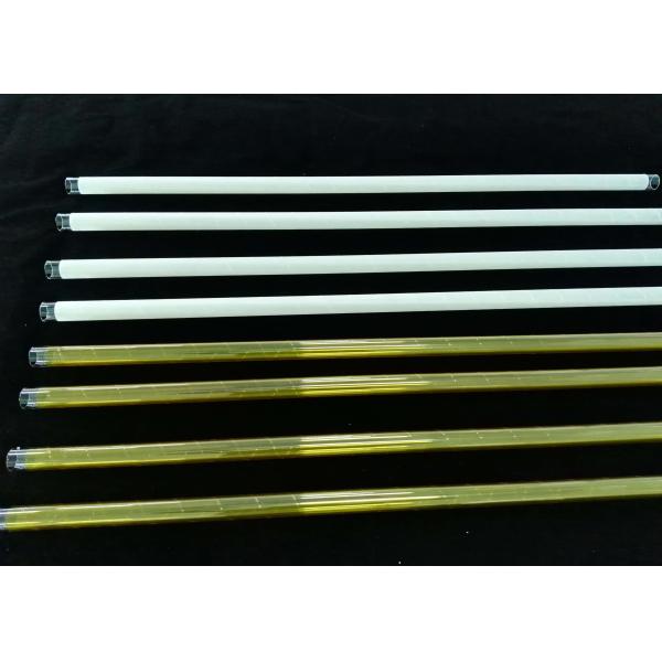 Buy PECVD Fused OD 30 mm Quartz Glass Tube Covered With White / Yellow 3M Fiber used in Solar Industry Coated at wholesale prices
