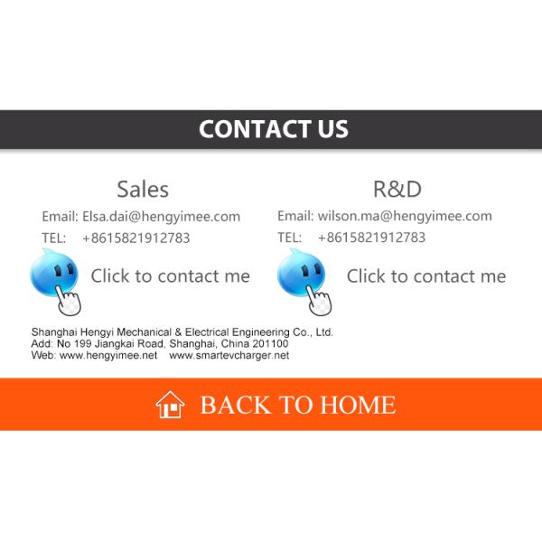 Home Enabled Electric Vehicle (EV) Charger Level 2 EVSE 7-22KW Type B IEC62196 32 Amp Electric Car Charger