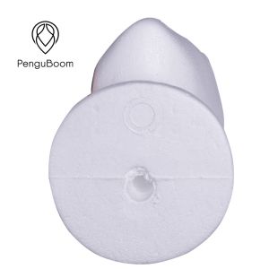 White 42cm Canvas Wig Head Foam Mannequin Head With Makeup