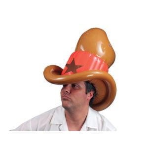 Giant Carnival Party Inflatable Cowboy Hat