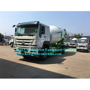 371HP Concrete Handling Equipment Sinotruk Howo 6x4 Premix Concrete Truck