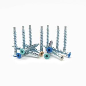 Straight Repair Furniture Screws - Countersunk Head Self Tapping Roller Thread