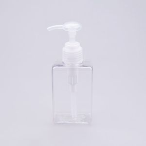 150ml Screw Closure Cuboid Lotion Airless Cosmetic Pump Bottle