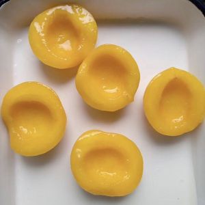 OEM 820/460g Canned Halves/Slices/Dices Yellow Peach In Light Syrup