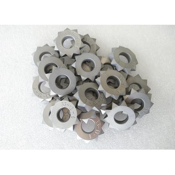 Φ33 X Φ13 X 6 Mm Custom Tungsten Carbide Sawtooth Cutter For Mining Tools