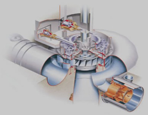 Large Vertical Shaft Francis Hydro Turbine / Francis Water Turbine For Water