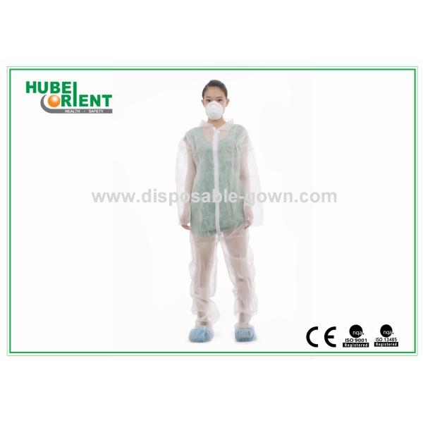 ISO1348 Waterproof 55gsm Disposable Medical Coveralls