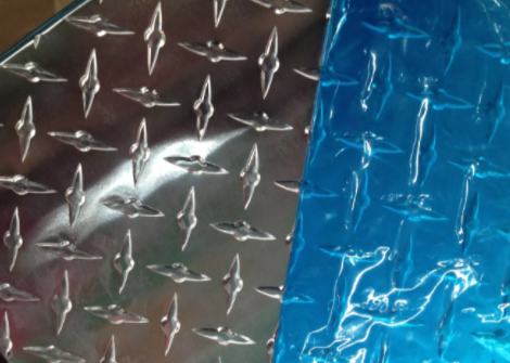 3003 20mm embossed aluminum diamond plate for light rail and Ship