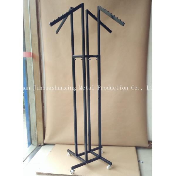 Buy Customized Logo Width 600mm Height 1720mm Clothing Organizer Rack at wholesale prices