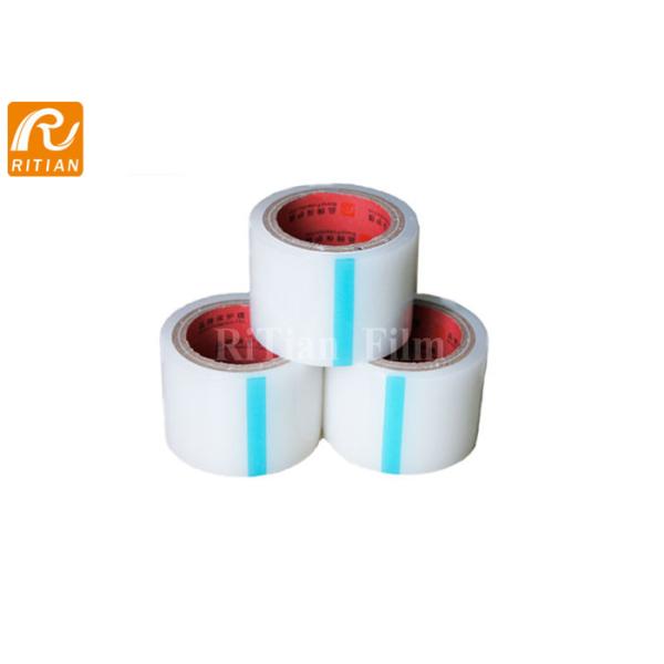 Fire Doors Adhesive Protective Film , Acrylic Based Adhesive Film 1.24m X 200m