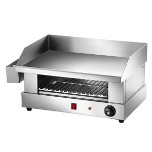 Quality Commercial Kitchen Countertop Electric Salamander Oven 2.2kw Stainless Steel for sale