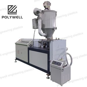 Quality Polyamide Bars Single Screw Extruder For PA Extrusion Thermal Break Strips for sale