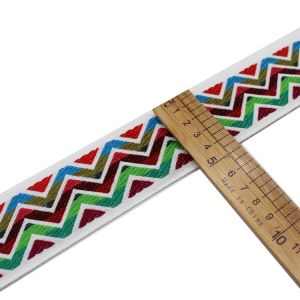 4.7cm Jacquard Ribbon Trim
