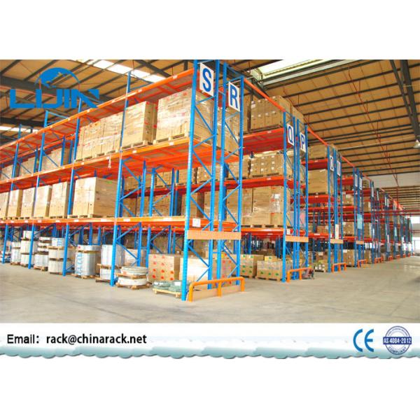 Buy Adjustable Industrial Storage Rack Q235B Cold Rolled Steel ISO9001 Certified at wholesale prices