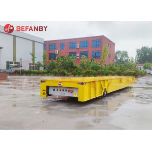 Battery Omnidirectional Trackless Transfer Cart Platform 150t