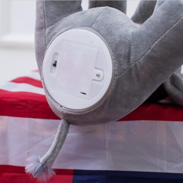 Musical Peek a Boo Elephant Play Hide And Seek Electric Baby Cuddly Plush Toys