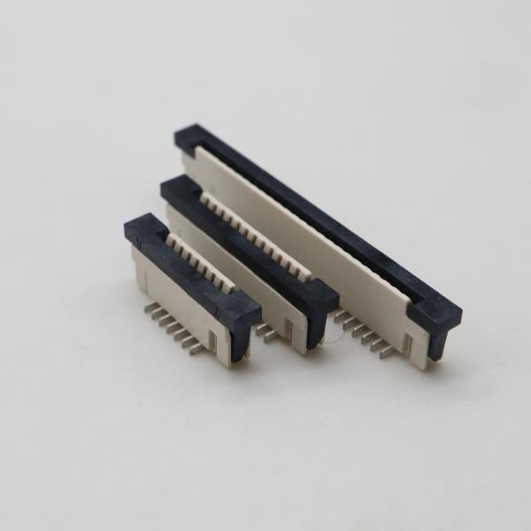 Buy FPC Connector 1.0 Pitch Vertical Positive Pin Standing Paste 4~40Ppin Pull-out FPC Holder at wholesale prices