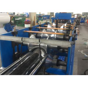Quality Color Steel Rainspout Pipe Roll Forming Mahine Rectangle Round Shape Available for sale