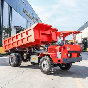 10 Tons Underground Mine Dump Trucks YUNEI Engine Transporter