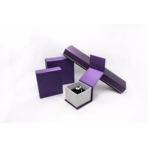 Fashion Paper Earring Jewelry Box , Handmade Jewellery Presentation Boxes With