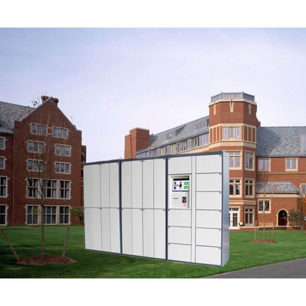 Secure Automatic Self Service Laundry Room Storage Lockers Dry Cleaning Locker