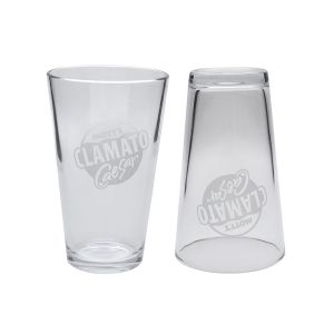 Customized Logo Cadmium Free 420ml Glass Beer Mug