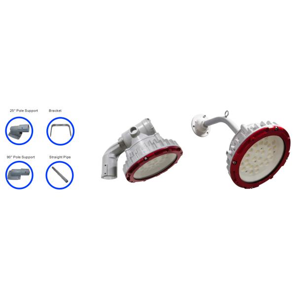 30W-200W Atex LED Explosion Proof Light With EX IP66 For Oil Chemical And Marine Gas Industry