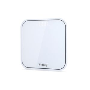 White Color LCD Display Electronic Weighing Scale For Living Room Use