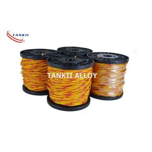 Glass Fiber Insulated Thermocouple Compensating Cable 0.711mm