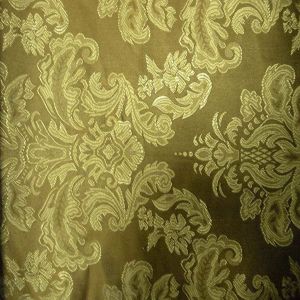 100% Polyester Metallic Jacquard Brocade Fabric in Ready Stock Color for Your