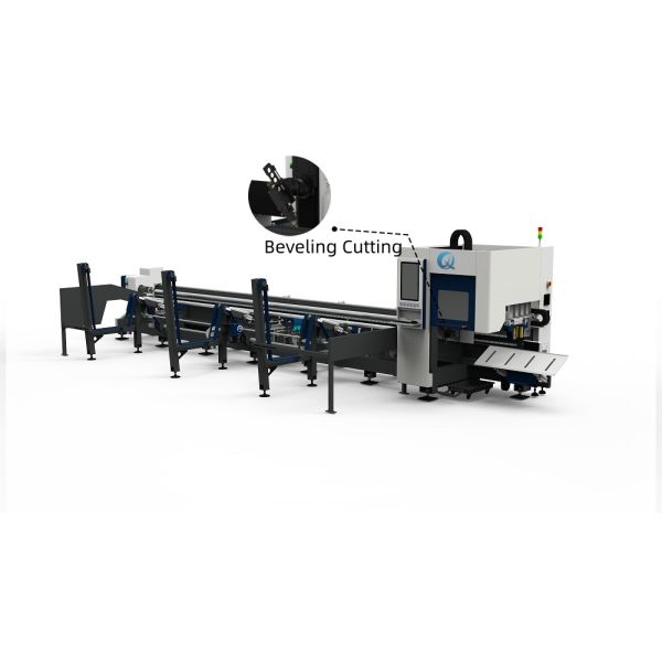 Buy QH-GZ Zero-tailing Laser Tube Cutting Machine Beveling Cutting at wholesale prices