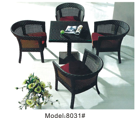 Buy Wicker paitio dining set-8031 at wholesale prices
