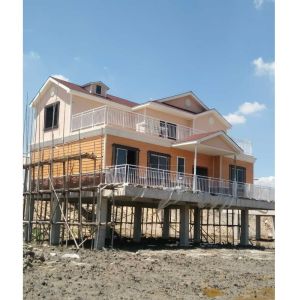 Environmentally Friendly Insulated Prefabricated Light Steel Structure Leisure