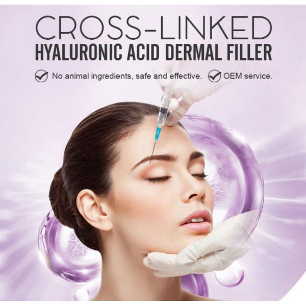Calcium Hyaluronic Acid Injectable Dermal Filler For Facial Plastic