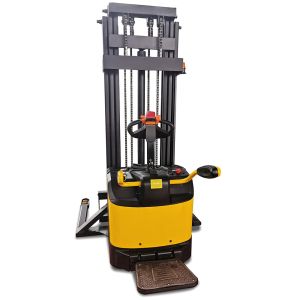 Quality 2000kg 3000mm 4500mm Straddle Leg Arm Type Forklift Stacker Electric for sale