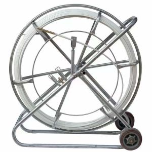 China White ABS Plastic 8mm FRP Duct Rodder For Garden on sale