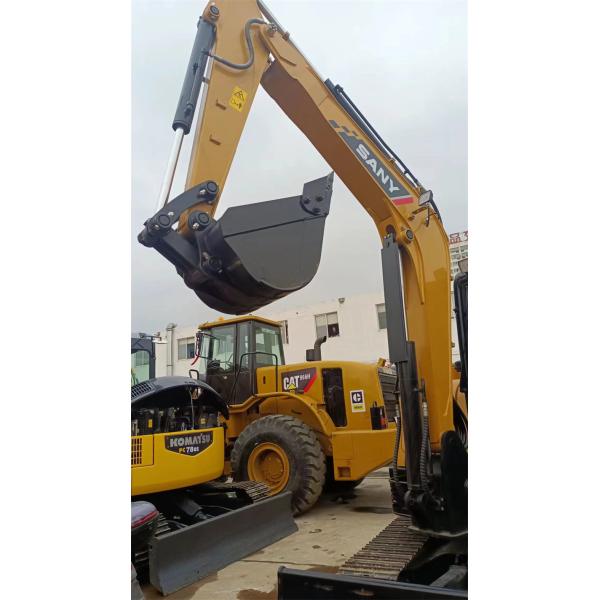 SY55C SY75C Used Sany Excavator 36KW Mini Digger Excavator