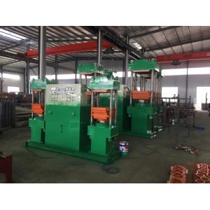 Double Set Rubber Vulcanizing Press Machine PLC Control Rubber Vulcanizer
