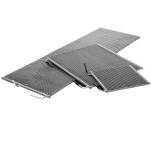 Freezer Flat Microchannel Heat Exchanger 36mm Wall Thickness