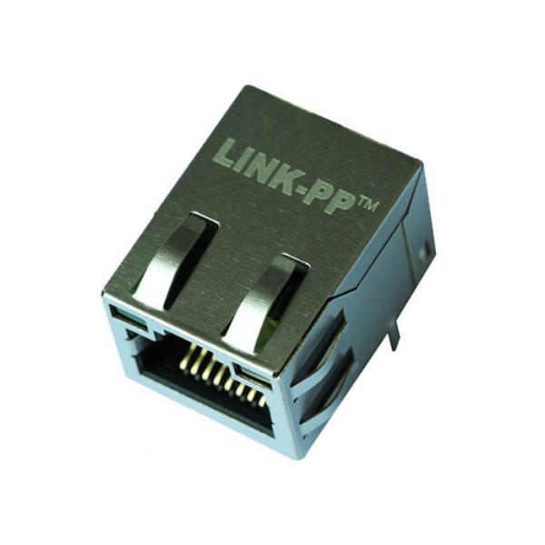 Buy RT7-114C8A1F Tab Up 10/100Base -T Magnetic Ethernet Rj45 Jack With G / Y LEDs at wholesale prices